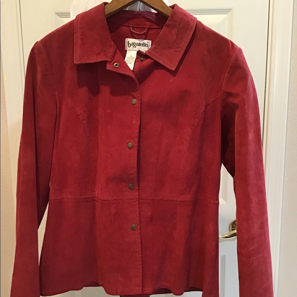 Suede  Leather Jacket